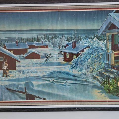 Klassisk julkyrka i originalkartong | Blocket