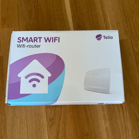 Ny Technicolor Telia F1X router vit | Blocket
