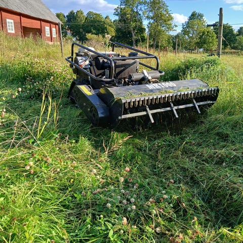 Frontmonterad slaghack ATV | Blocket