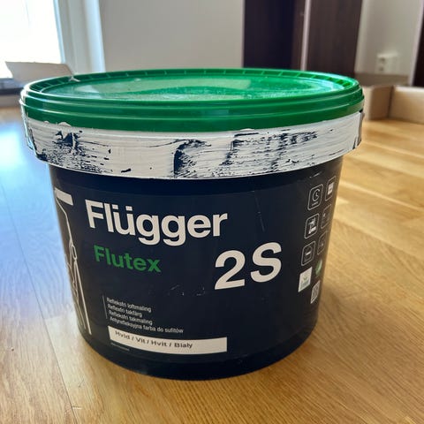 Flügger Flutex Pro 10 väggfärg Greige | Blocket