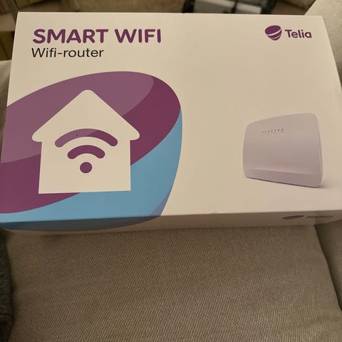 Ny Technicolor Telia F1X router vit | Blocket