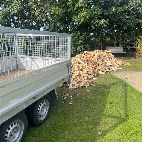 Brændekløver LS5T-37 vedklyv 1500W gul | Blocket