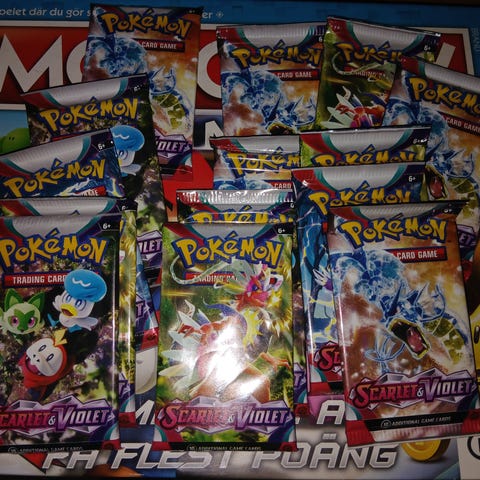 Pokemon Scarlet And Violet Shrouded Fable 8st Nya Booster Packs ...
