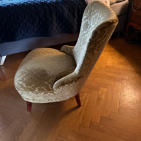 Carl Malmsten fåtölj ” Farmor” | Blocket