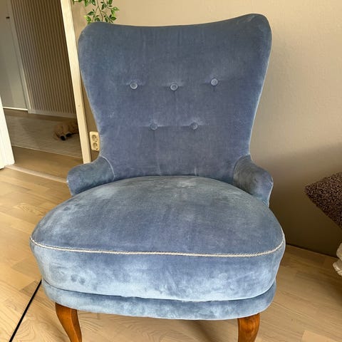 Carl Malmsten fåtölj ” Farmor” | Blocket