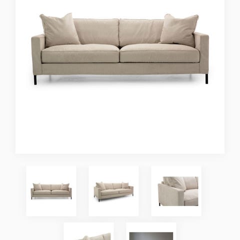 IKEA EKHOLMA 3-sitssoffa i nyskick | Blocket