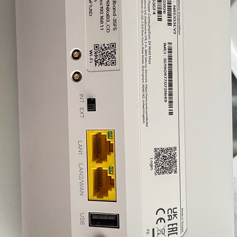 Zyxel NR5103E 5G-router Wi-Fi 6 – mycket fint skick | Blocket
