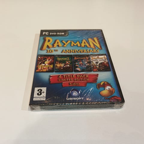 Rayman 3-pack PC CD ROM Great Escape Rayman M Raymans World | Blocket
