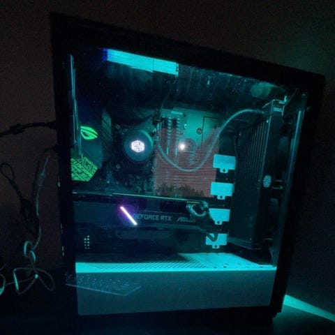 Gaming-PC med vattenkyld processor – RTX 2060 / i5-10400F / 16 GB RAM ...