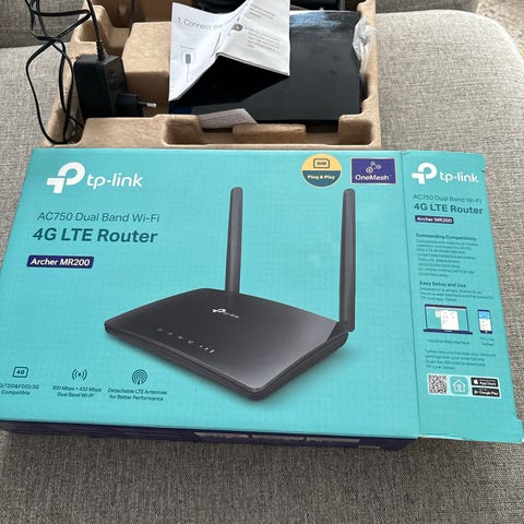 TP-Link Archer MR200 4G LTE WiFi-router | Blocket