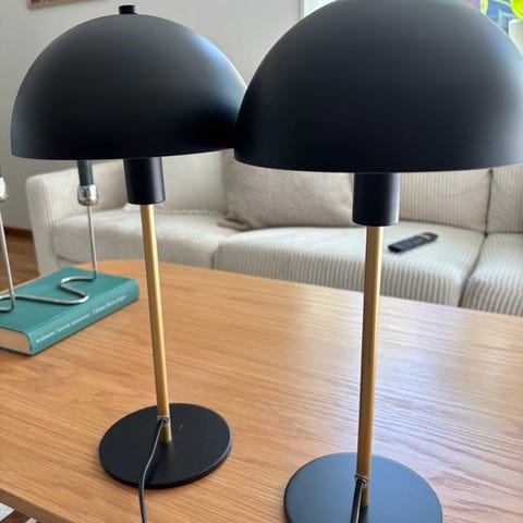 &Tradition Verner Panton bordslampa vit portabel | Blocket
