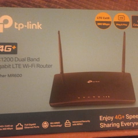 TP-Link Archer MR600 AC1200 4G LTE gigabit router | Blocket
