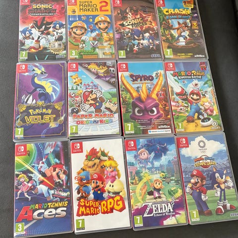 Nintendo Switch Spel | Blocket