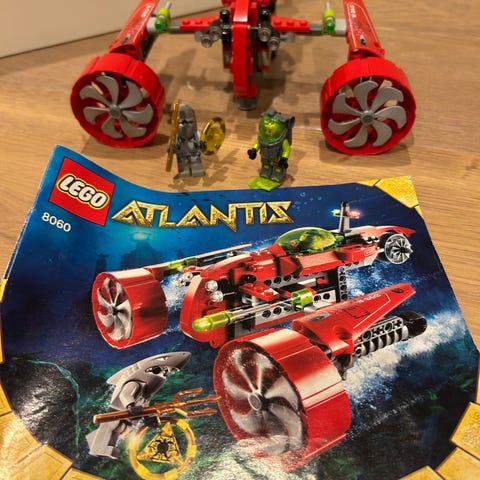 LEGO 6195 Atlantis undervattensbas och ubåt | Blocket