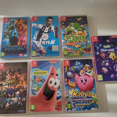 Nintendo Switch Spel | Blocket