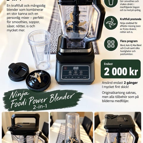 Twistshake baby food maker - helt ny | Blocket