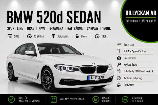 BMW 520d 2018