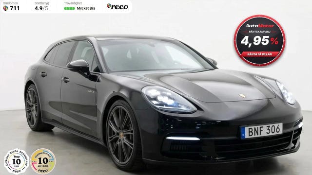 Porsche Panamera 4 2018
