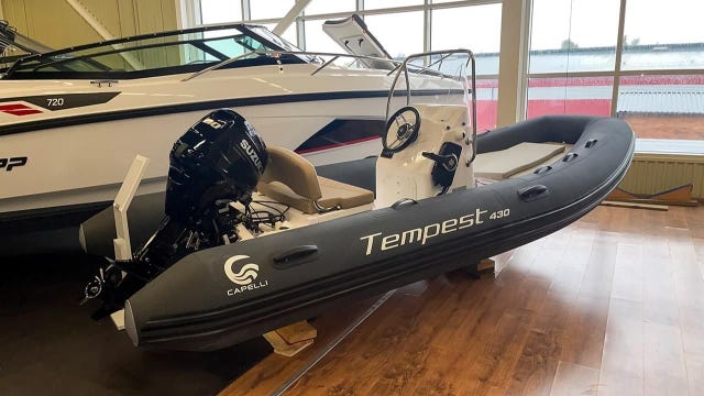 Capelli Tempest 430 SWE - Suzuki 30HK - Lagertömning