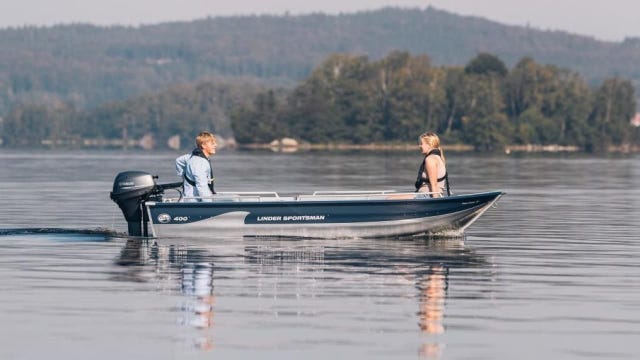 Linder Sportsman 400 -23 med Yamaha F9,9 JMHL -26