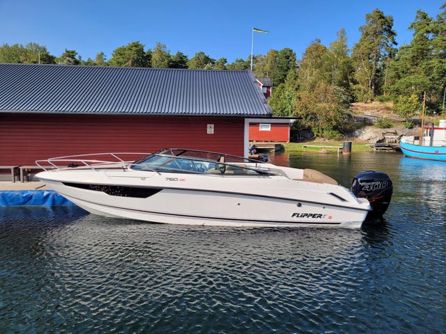 Flipper 760 DC med Mercury 400R