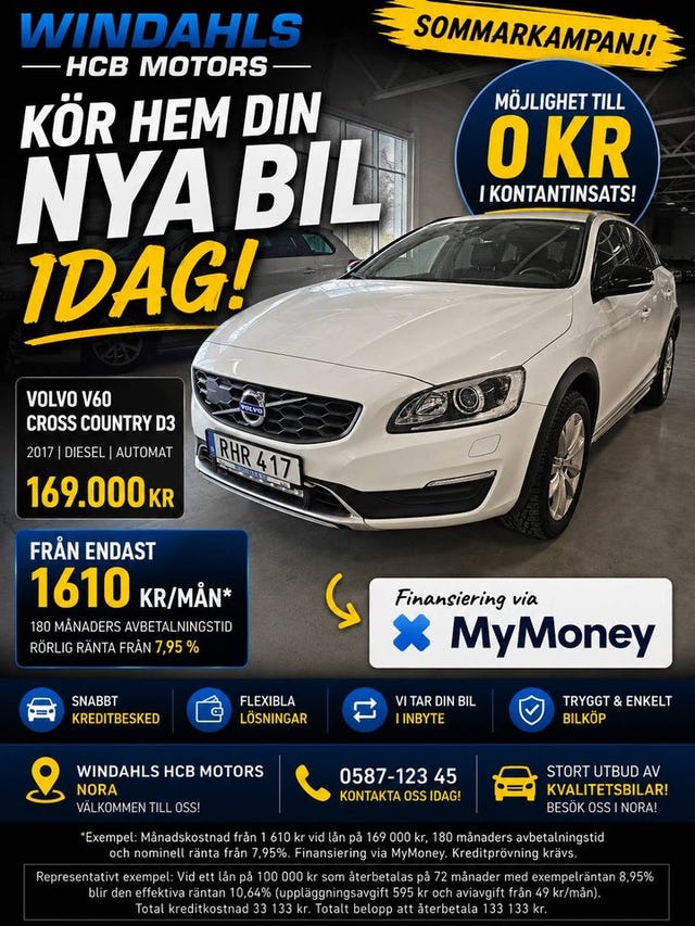 Volvo V60 Cross Country 2017