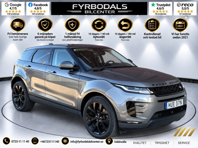 Land Rover Range Rover Evoque 2020