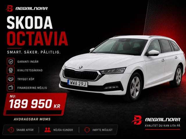 Begagnad Skoda Octavia till salu Luleå