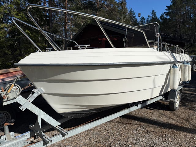 Ryds Big Fish 535 med Yamaha 50 hk, 4 takt och hudraulstyrning