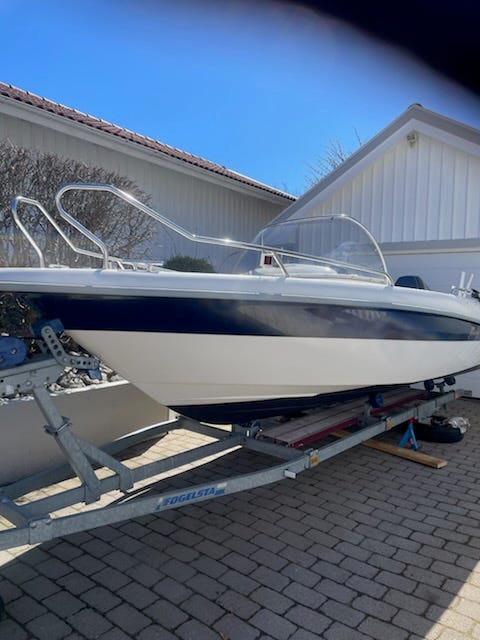 Yamarin 56 SC  / Yamaha F100 DETL  / 30 Kärra  Fogelsta1400 till HÖSTPRIS