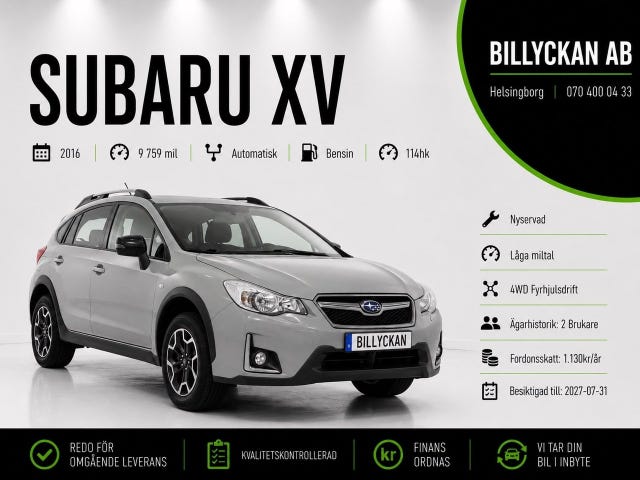 Subaru XV 2016