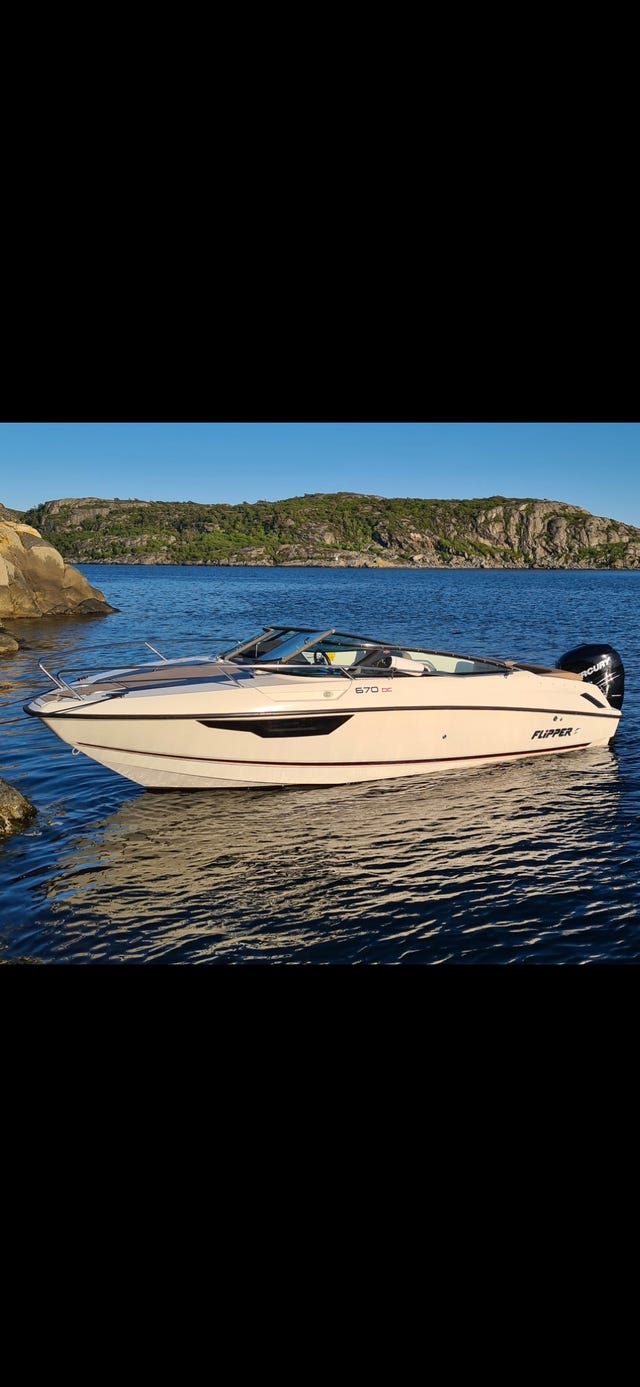 HÖSTPRIS! Flipper 670 DC  Mercury Verado 300hk