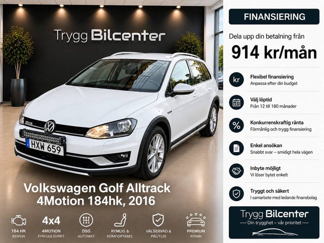 Volkswagen Golf Alltrack 2016