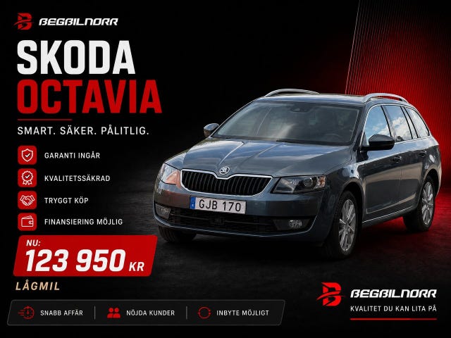 Begagnad Skoda Octavia till salu Luleå