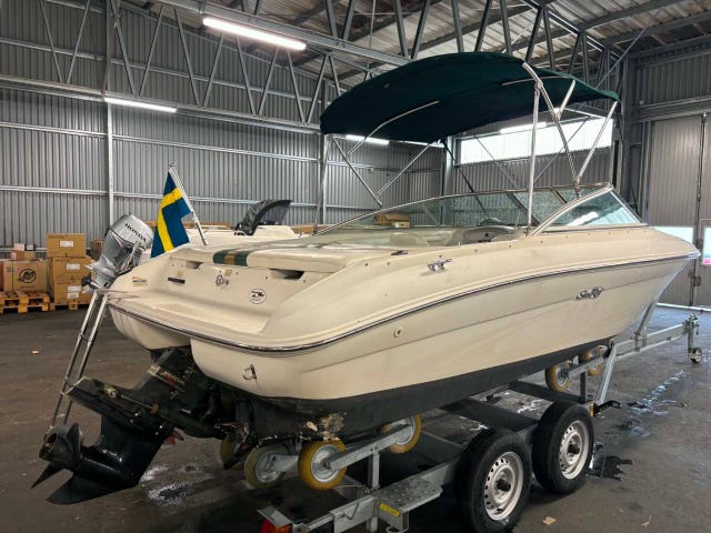 Beg. Sea ray 185 Sport & Mercruiser 4,3L 220 hk -00