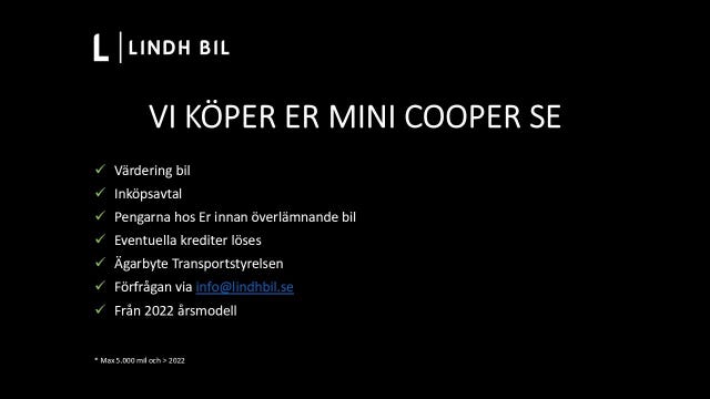 MINI Cooper SE 2023