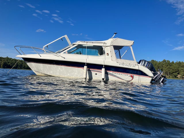 Välvårdad motorbåt Finnmaster 6100 Royal OC