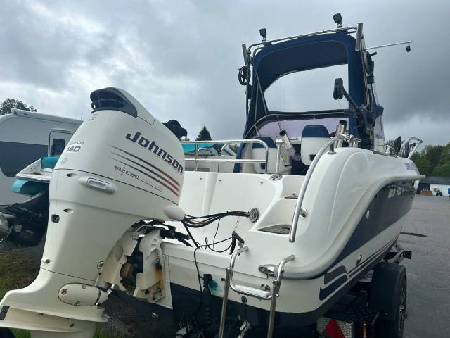 Galeon Galia 630WA Johnson /Suzuki 140  trolling utrustad
