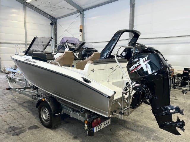 Silver Fox 495 -21 | Mercury 60hk | 80km/h Trailer 1300 kg