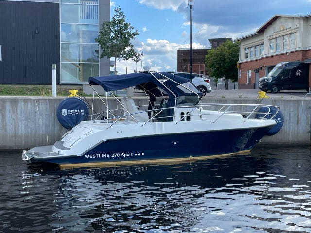 Westline 270 S Walkaround -21. SÄNKT 200.000kr