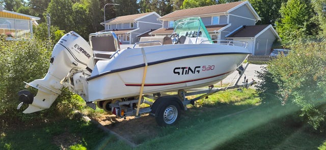 Sting 530 S 2013 med 75 hk Evinrude E-tec