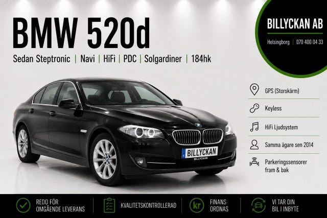 BMW 520d 2012