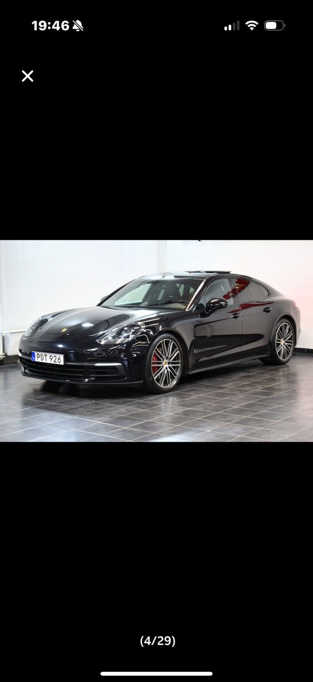 Porsche Panamera 4S 2017
