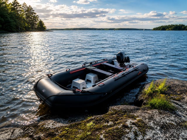 VIB 430 RIB med Mercury 20 hk och trailer