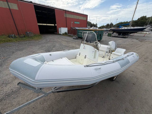 Zodiac 550 Open Honda BF 75 -07
