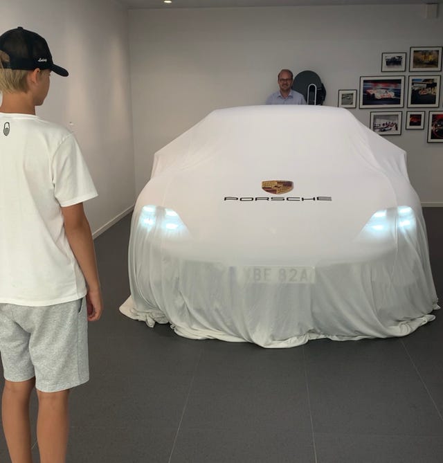 Porsche Taycan 4S 2021