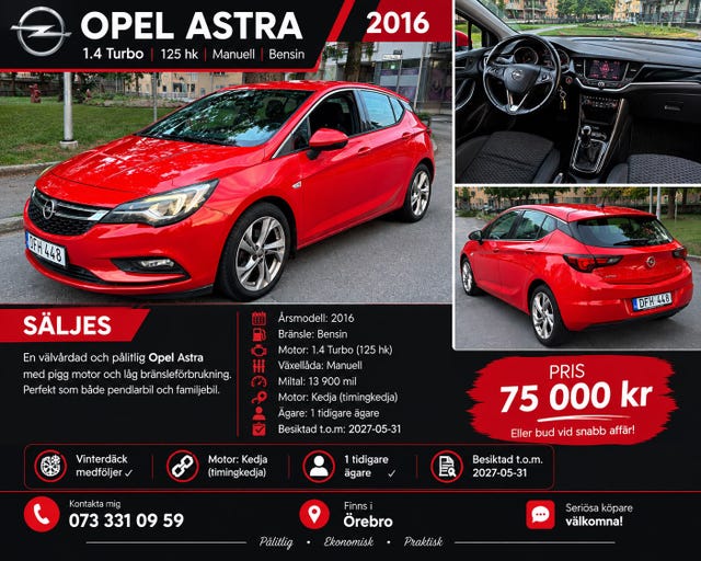 Opel Astra 2016