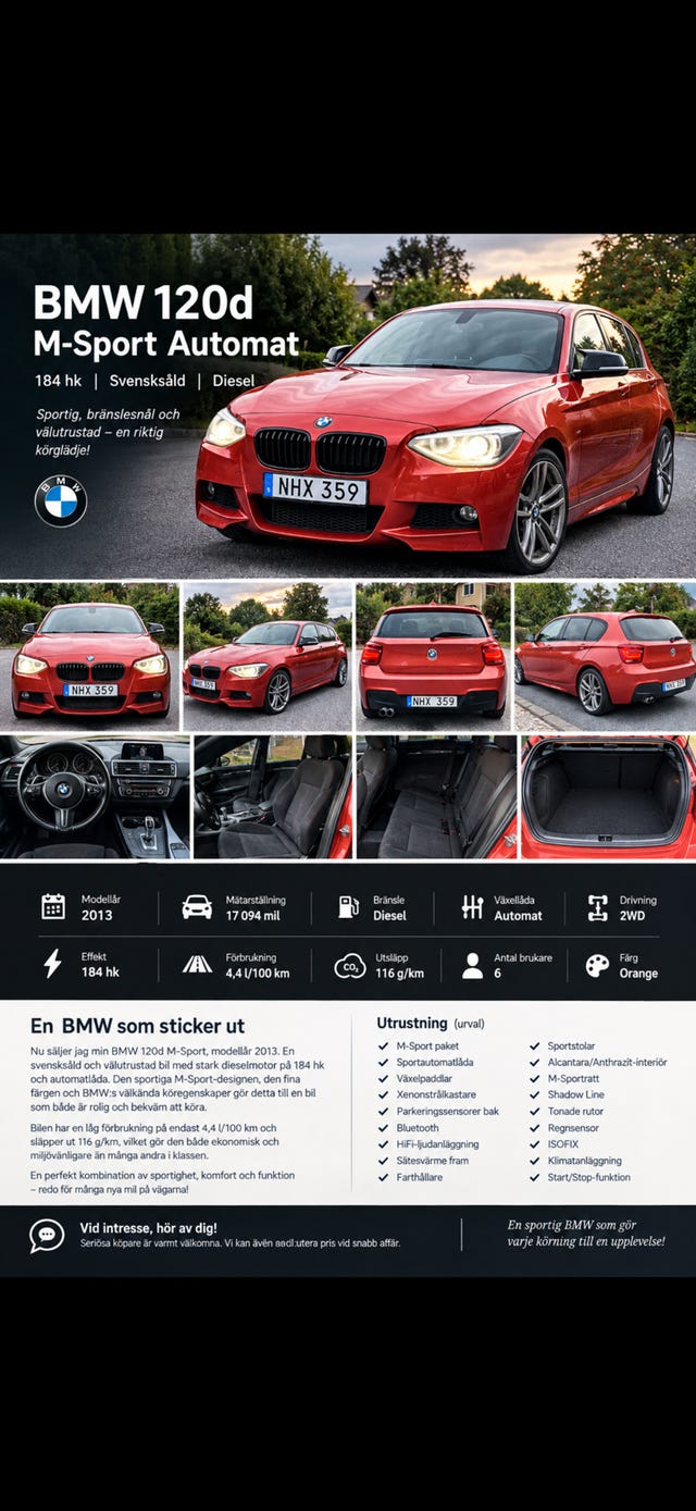 BMW 120d 2013