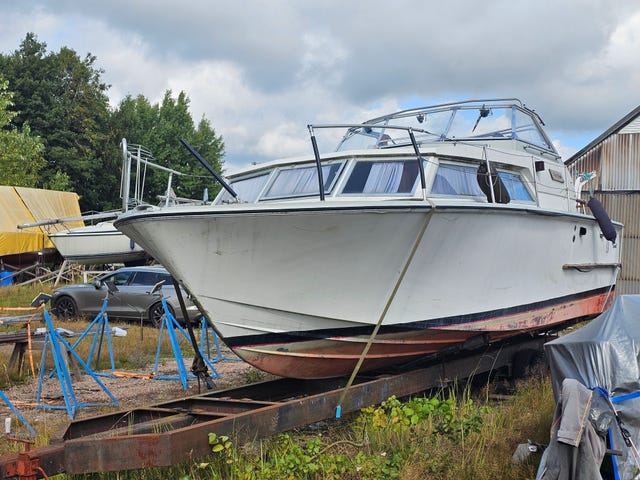Coronet Seafarer 27 -1974 Billig gör det själv båt!