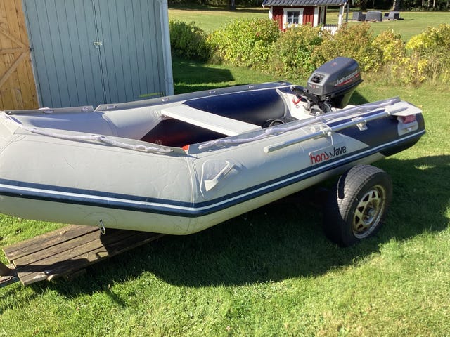 Honda Honwave gummibåt inkl motor 9,9hk